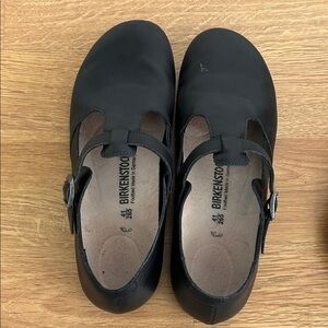Birkenstock Classic Black Strap Shoes